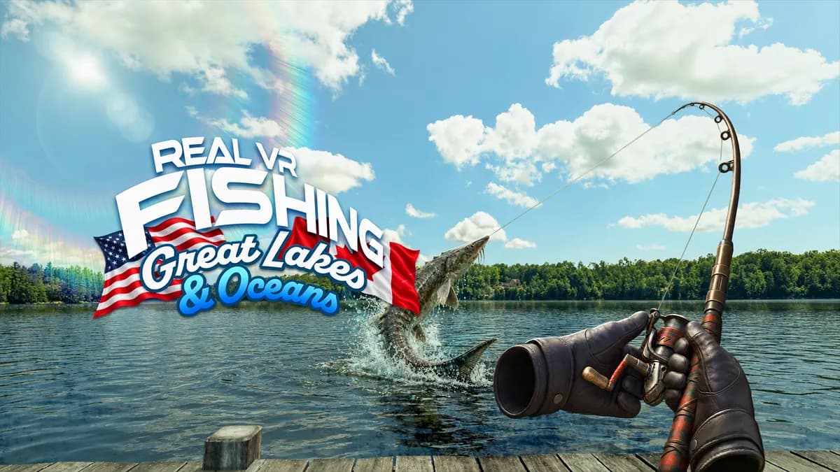 Новое DLC для Real VR Fishing: монстры Великих озер
